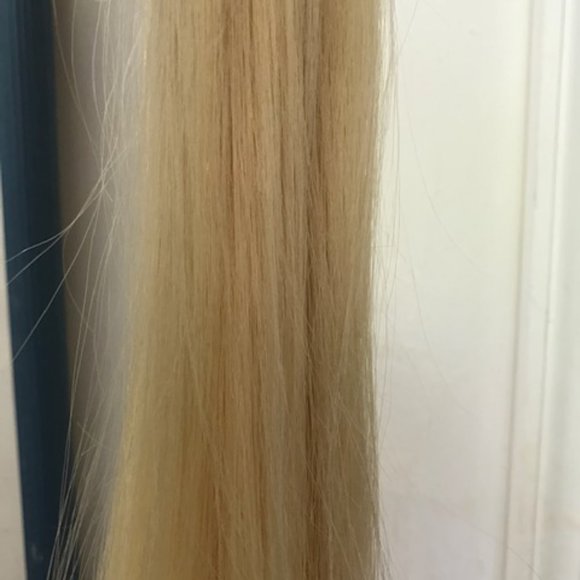 COPY - 9 piece Luxy Ash Blonde Clip in Hair Extensions main image 4